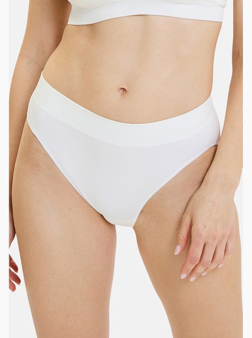 Lot de deux slips Essentiel Confort Sans Complexe - Kiabi