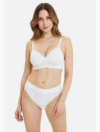 Lot de deux slips essentiel confort sans complexe lingerie