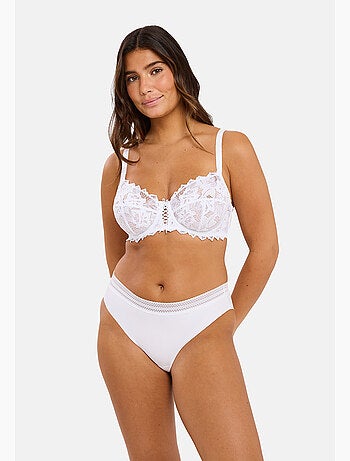Lot de deux slips invisible coton sans complexe