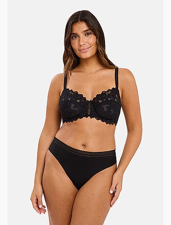 Lot de deux slips invisible coton sans complexe lingerie