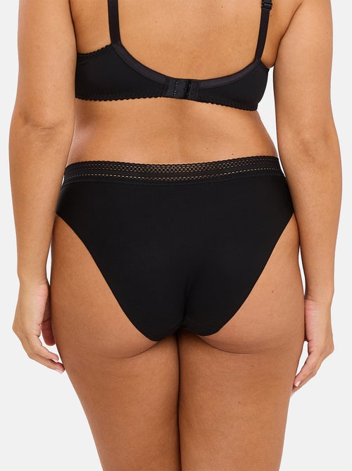 Lot de deux slips Invisible Coton Sans Complexe - Kiabi