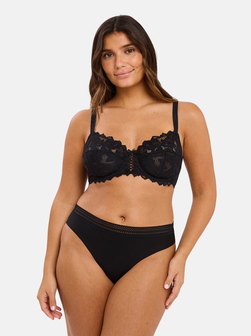 Lot de deux slips Invisible Coton Sans Complexe - Kiabi