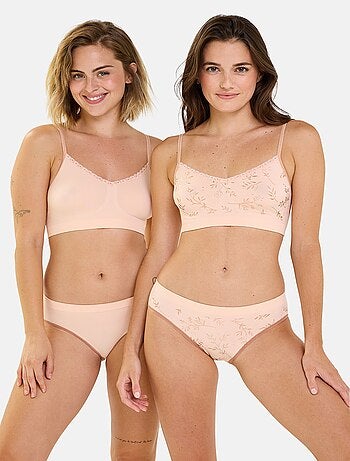 Lot de deux slips Zen Anniversaire Billet Doux