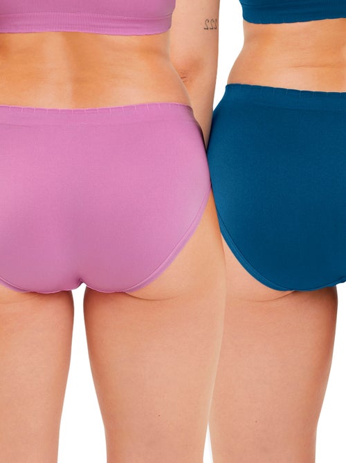 Lot de deux slips Zen Attitude Billet Doux - Kiabi