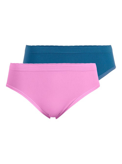 Lot de deux slips Zen Attitude Billet Doux - Kiabi