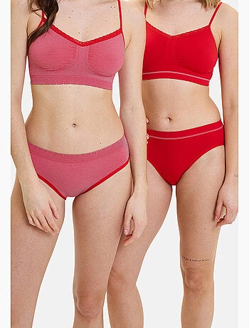Lot de deux slips zen attitude billet doux