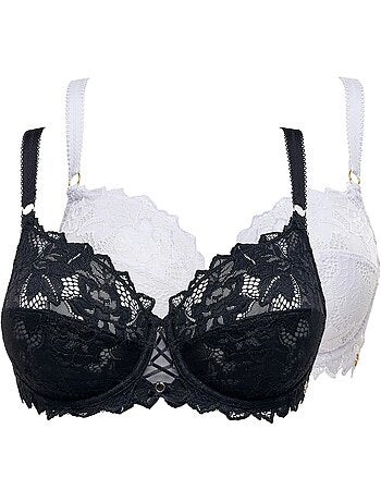 Lot de deux soutiens gorge arum prima sans complexe lingerie