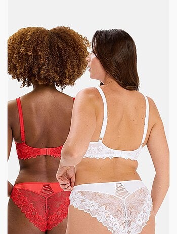 Lot de deux soutiens gorge arum prima sans complexe lingerie