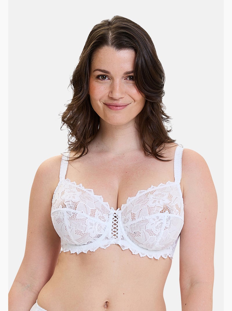 Lot de deux soutiens gorge Arum Sans Complexe Beige/Blanc - Kiabi