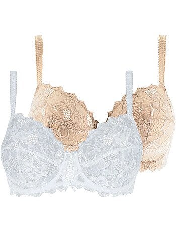 Lot de deux soutiens gorge arum sans complexe lingerie