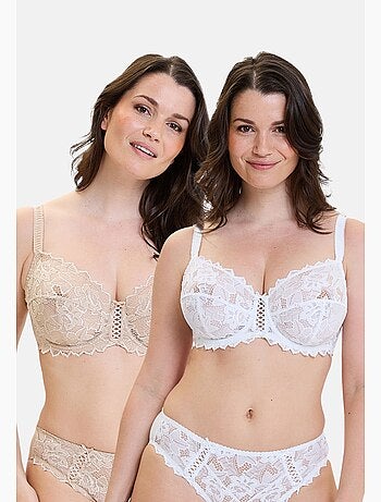 Lot de deux soutiens gorge arum sans complexe lingerie