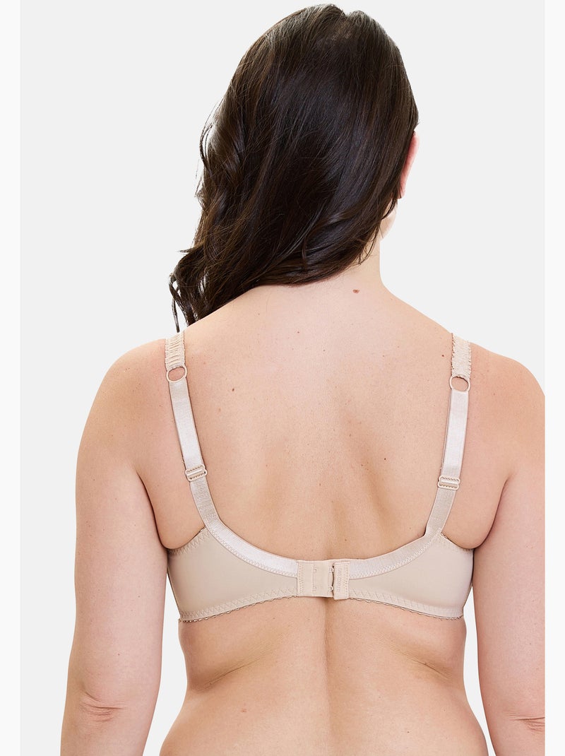 Lot de deux soutiens gorge arum sans complexe lingerie Beige/Blanc - Kiabi