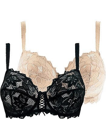 Lot de deux soutiens gorge arum sans complexe lingerie