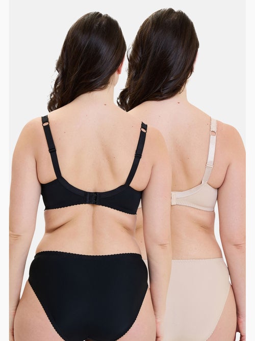 Lot de deux soutiens gorge arum sans complexe lingerie - Kiabi Lot de deux soutiens gorge arum sans complexe lingerie - Kiabi