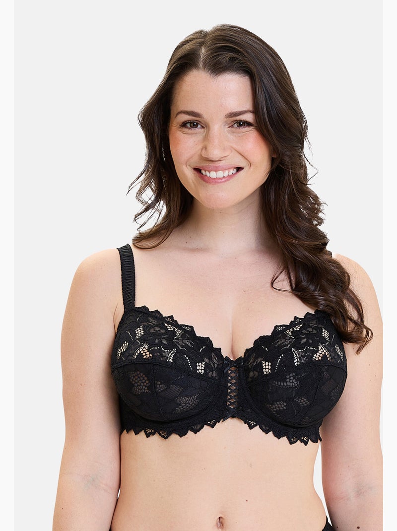 Lot de deux soutiens gorge Arum Sans Complexe Noir Beige - Kiabi
