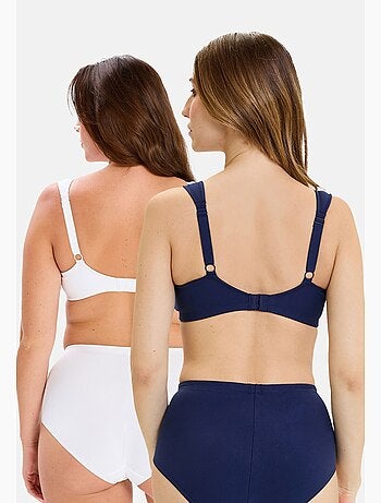 Lot de deux soutiens gorge jeanne sans complexe lingerie
