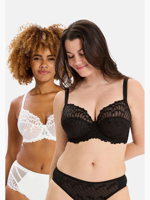 Lot de deux soutiens gorge narcisse sans complexe lingerie - Kiabi Lot de deux soutiens gorge narcisse sans complexe lingerie - Kiabi