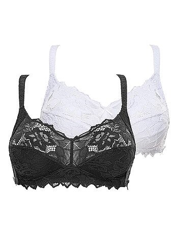 Lot De Deux Soutiens Gorge Sans Armatures Coton D'arum Sans Complexe