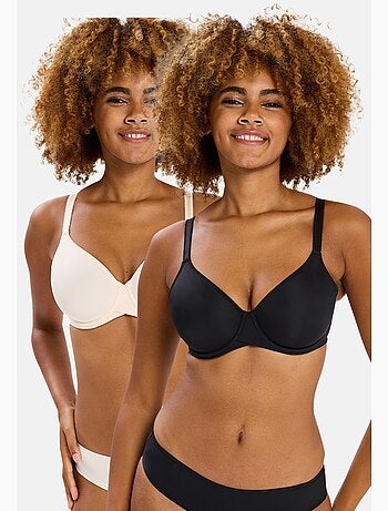 Lot de deux soutiens gorge sonia sans complexe lingerie
