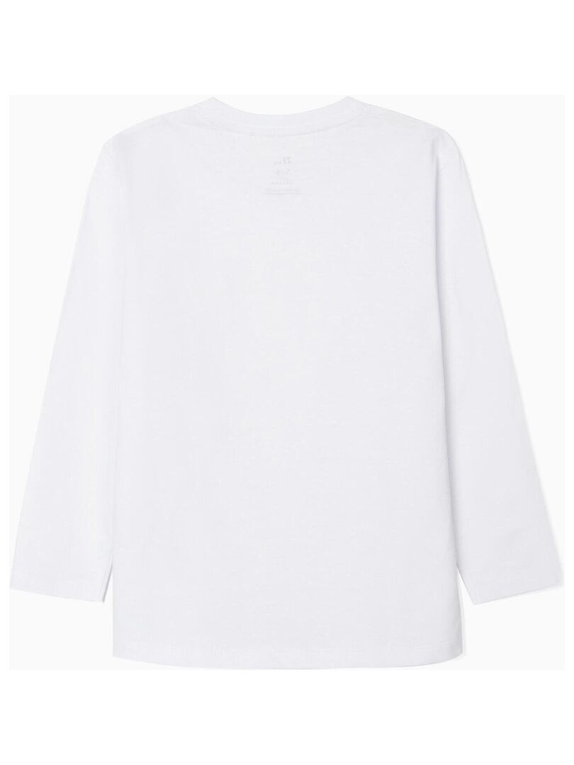 Lot De 5 T-Shirts Manches Longues Bébé Garçon - 100% Coton Doux - Design Pratique à Boutons