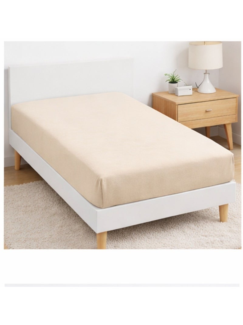 Lot de drap housse en microfibre 90x190cm Multicolore - Kiabi