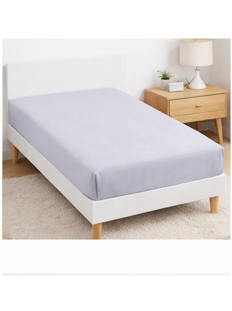 Lot de drap housse en microfibre 90x190cm Multicolore - Kiabi