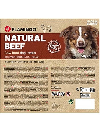 Lot de friandises chien nature sabot de vache