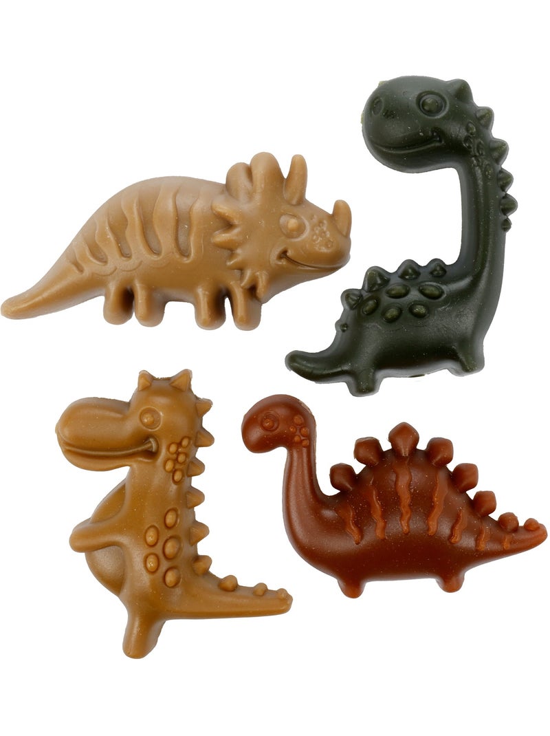 Lot de friandises veggies pour chien Dino mix Marron - Kiabi