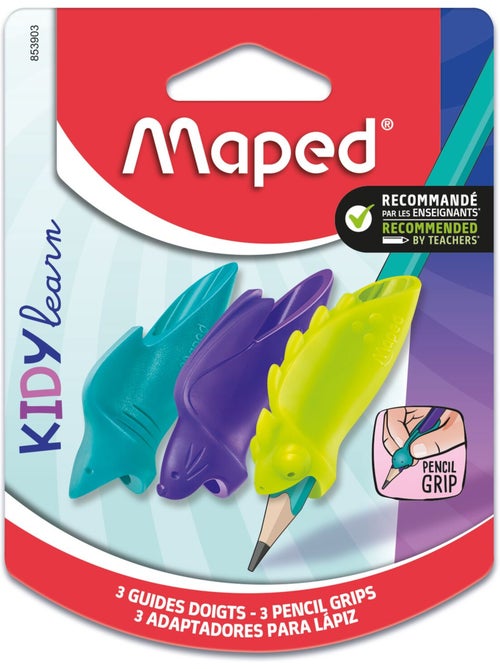 Lot de guides doigts amovibles kidy learn - Kiabi Lot de guides doigts amovibles kidy learn - Kiabi