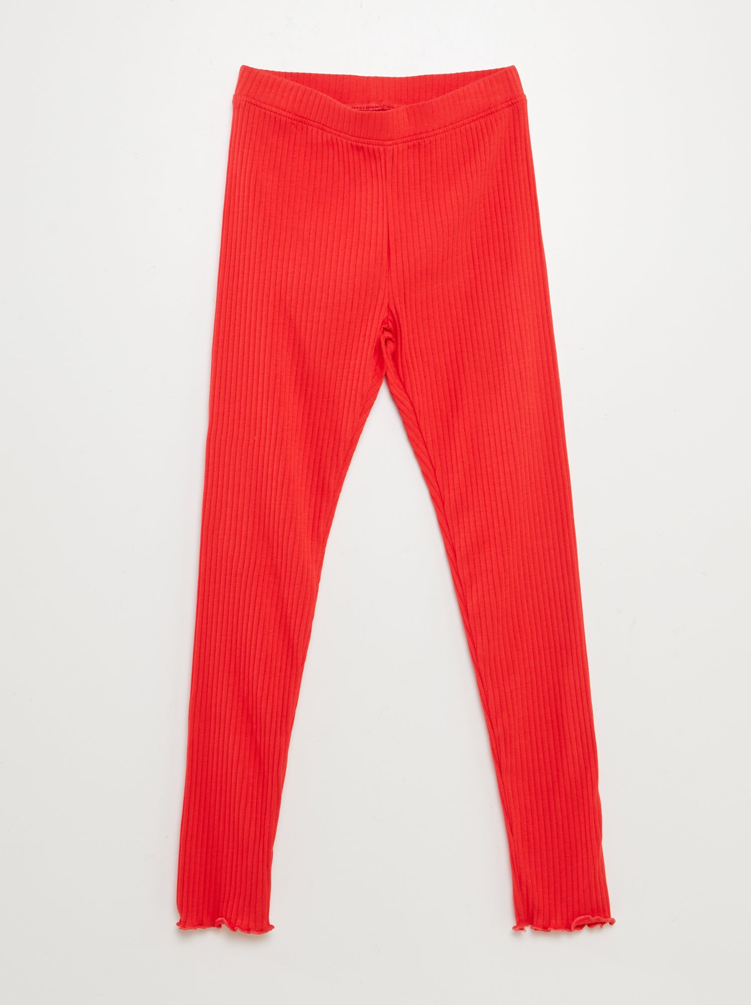 legging rouge femme kiabi