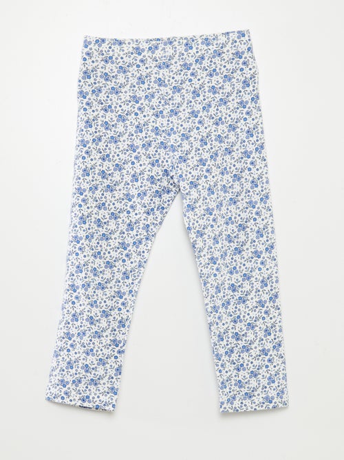 Lot de leggings courts à motif - 2 pièces - Kiabi