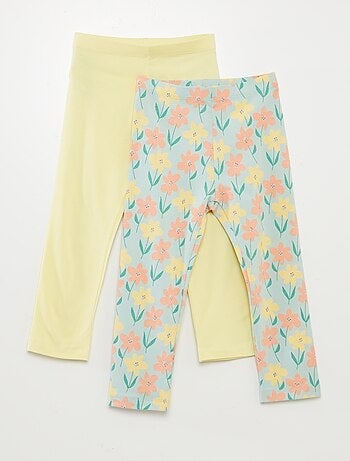 Lot de leggings courts à motif - 2 pièces