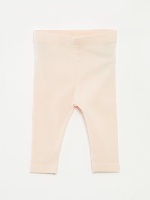 Lot de leggings long 1 imprimé all-over / 1 couleur unie - Kiabi