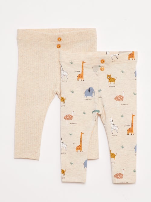 Lot de leggings longs - Kiabi