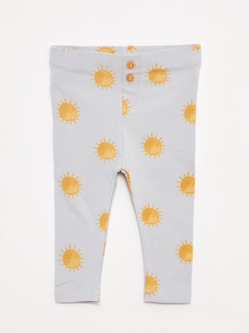 Lot de leggings longs Bleu - Kiabi