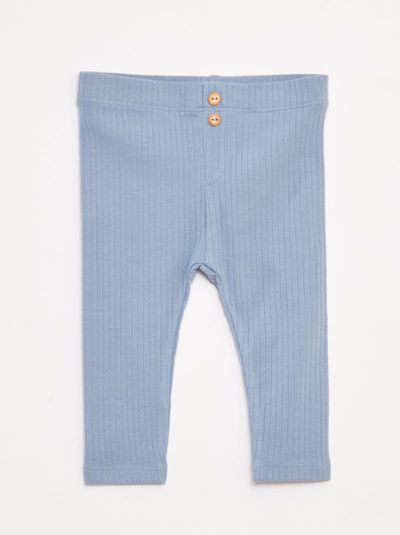 Lot de leggings longs Bleu - Kiabi