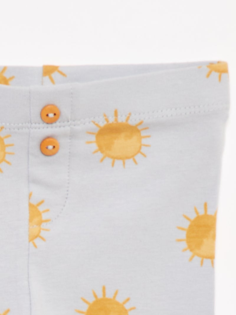 Lot de leggings longs Bleu - Kiabi