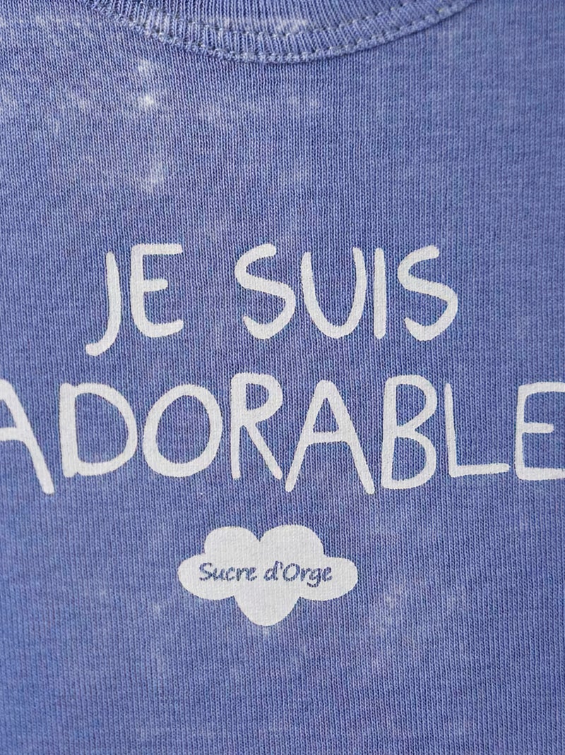 LOT DE MAILLOTS DE CORPS CORENTIN Blanc Bleu - Kiabi
