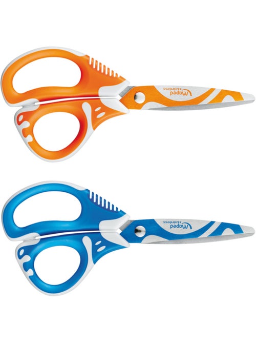 Lot de paires de ciseaux zenoa fit 13 cm - Kiabi
