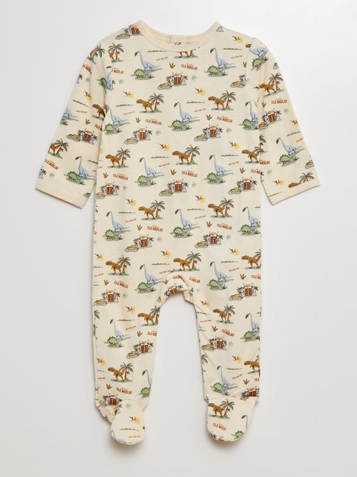 Lot de pyjama dors-bien en jersey - 2 pièces - Kiabi