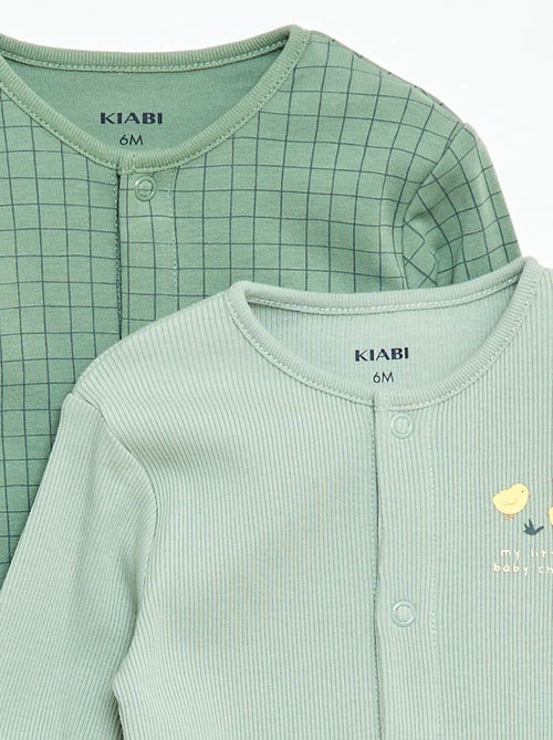 Lot de pyjamas dors biens avec pieds - Kiabi