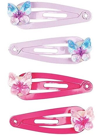Lot de quatre barettes neele