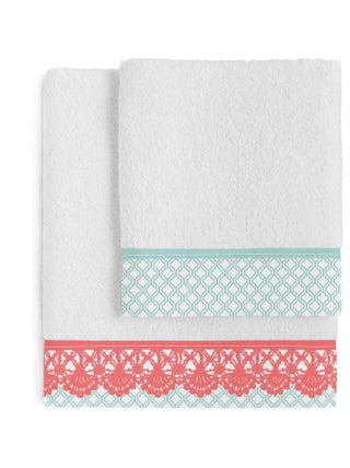 Lot de serviettes Chinoiserie "Happyfriday"