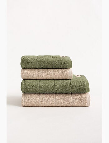 Serviette 100% coton, éponge épaisse, avec boucle - Gamusi