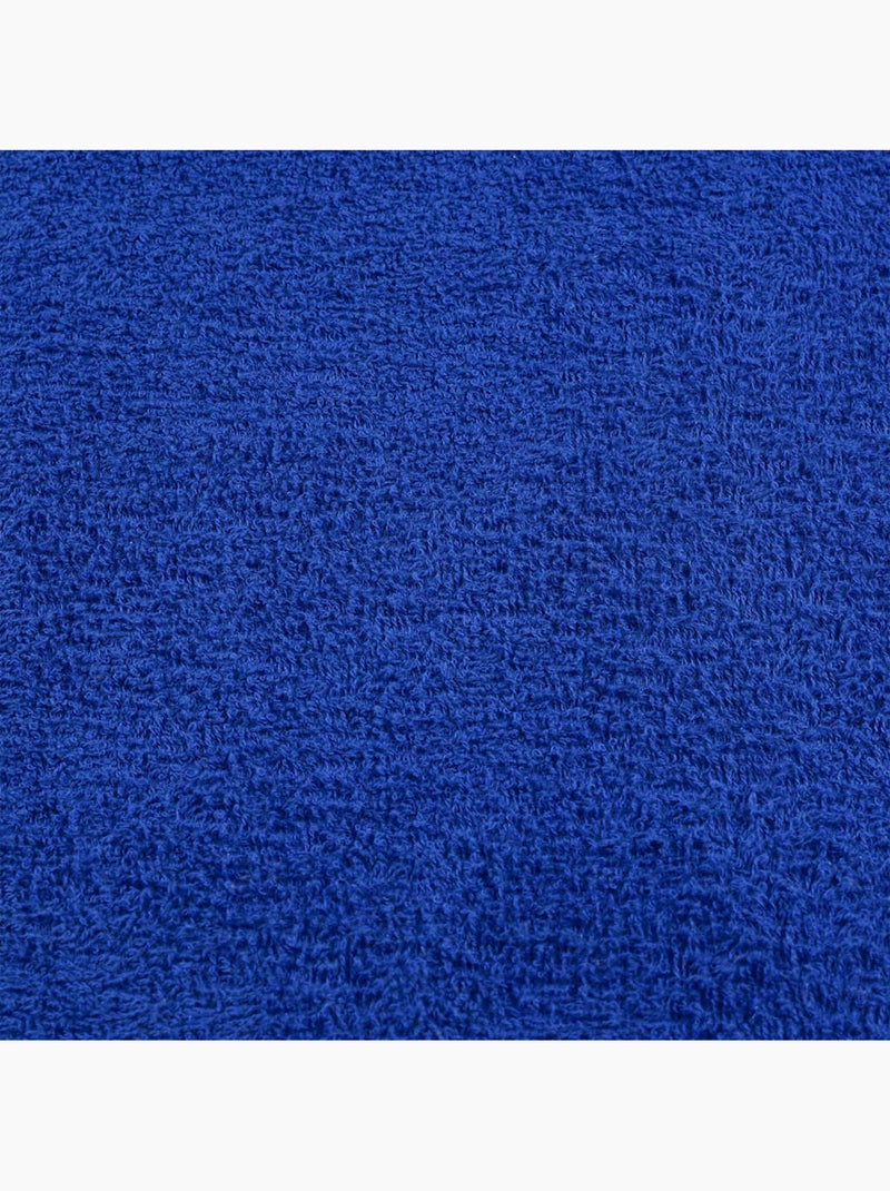 Lot de serviettes éponge coton 12 pcs frogn 360 g/m² - vidaxl Bleu - Kiabi