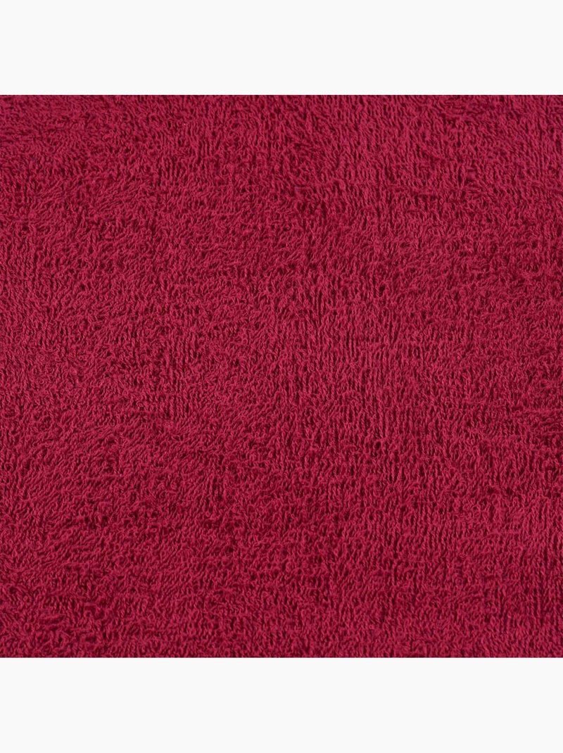 Lot de serviettes éponge coton 12 pcs frogn 360 g/m² - vidaxl Bordeaux - Kiabi