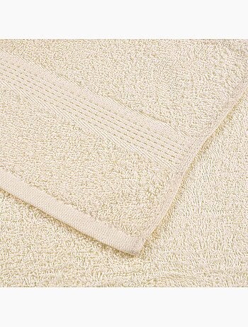Lot de serviettes éponge coton 12 pcs frogn 360 g/m² - vidaxl