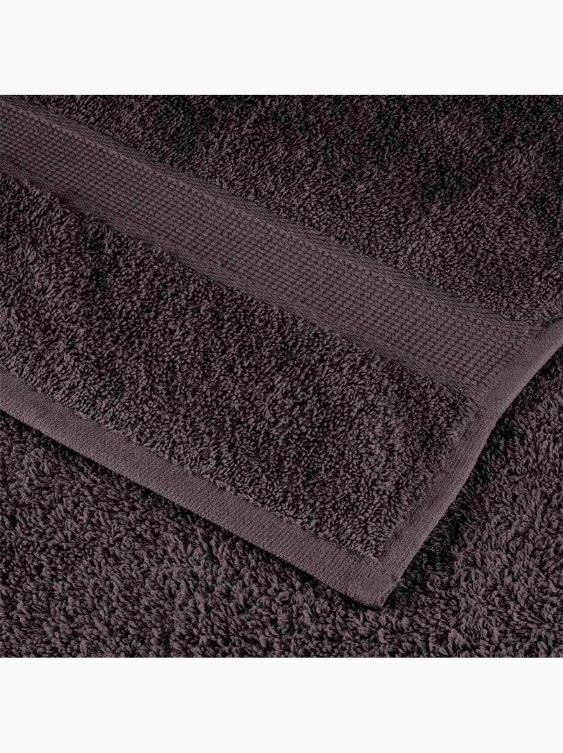 Lot de serviettes éponge coton 12 pcs frogn 360 g/m² - vidaxl gris anthracite - Kiabi