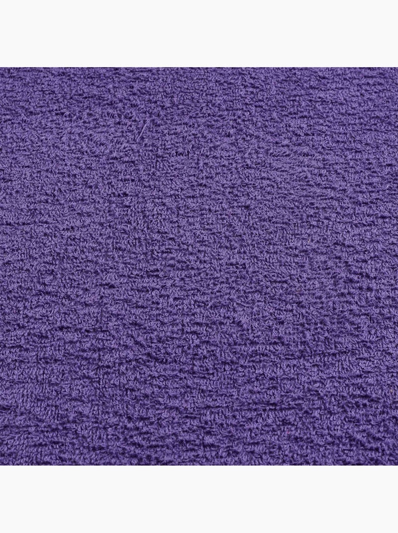 Lot de serviettes éponge coton 12 pcs frogn 360 g/m² - vidaxl Prune - Kiabi