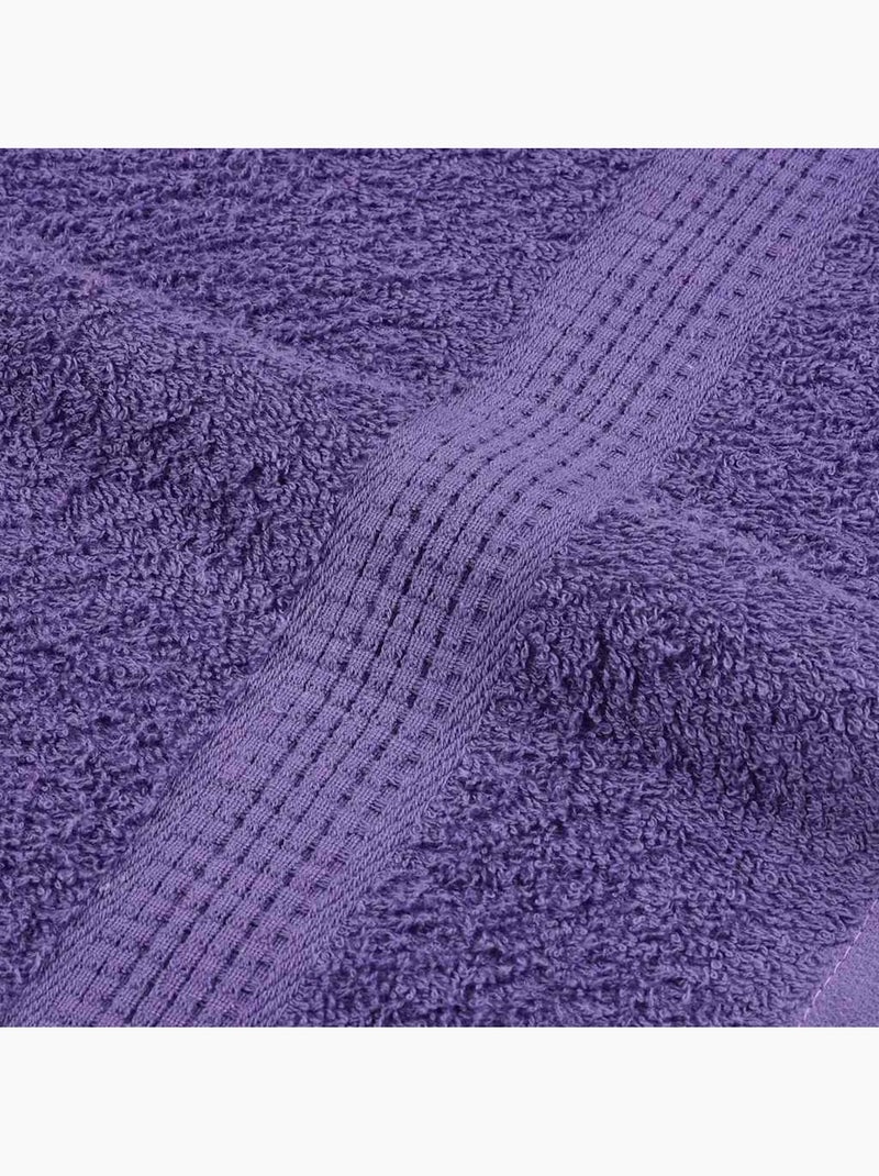 Lot de serviettes éponge coton 12 pcs frogn 360 g/m² - vidaxl Prune - Kiabi